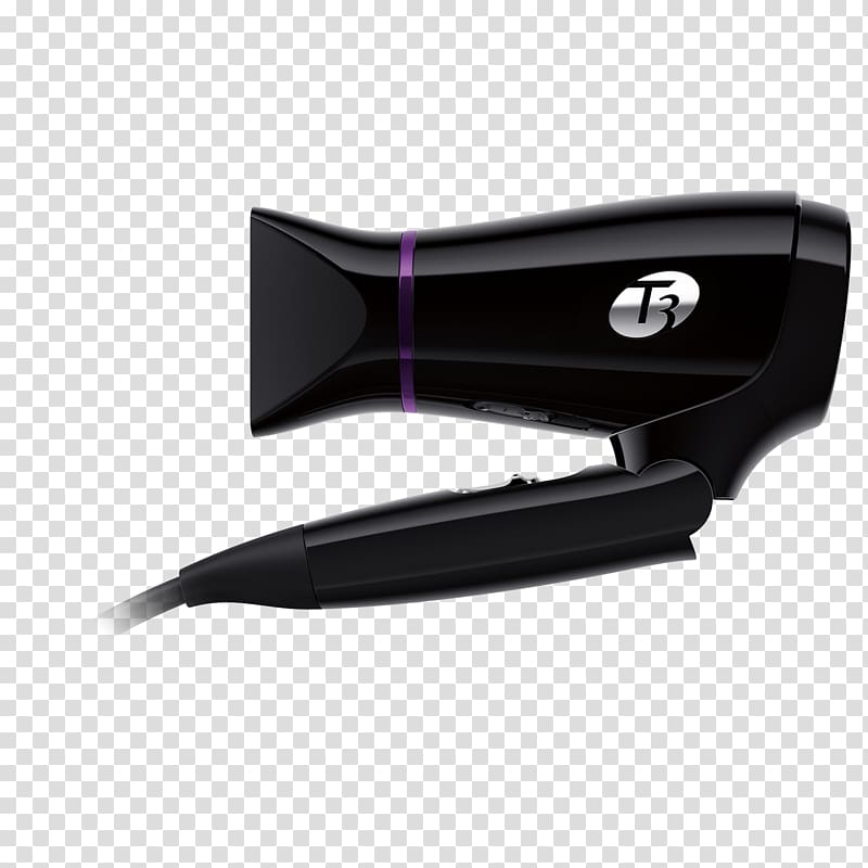 Hair iron T3 Featherweight Compact Folding Dryer Hair Dryers T3 Featherweight Luxe 2i T3 Featherweight 2, hair transparent background PNG clipart