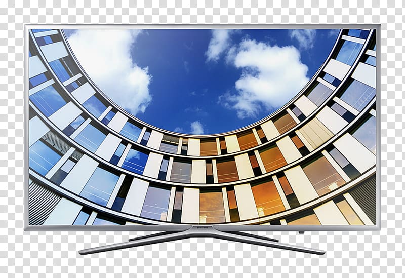 Samsung Smart-TV UE55M5690 Television 1080p LED-backlit LCD, samsung transparent background PNG clipart