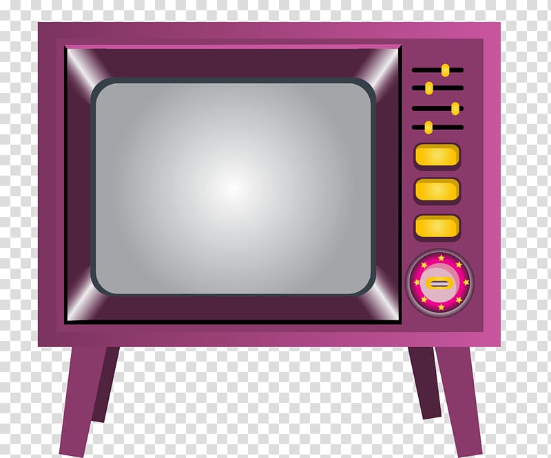 Television set TV Asahi Flat panel display, Handpainted Refrigerator transparent background PNG clipart