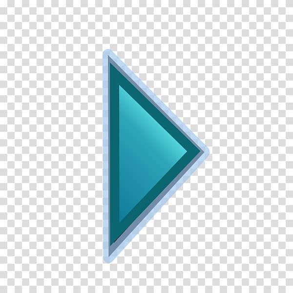 Computer Monitors Turquoise Teal Triangle, sixty-one transparent background PNG clipart