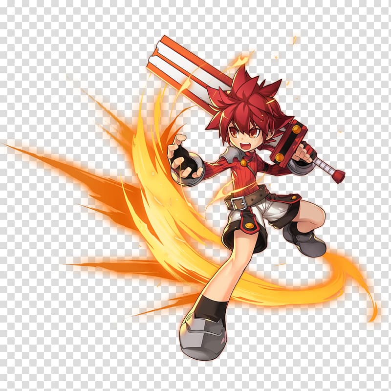 Elsword Grand Chase Elesis Video game KOG Games, elsword transparent background PNG clipart