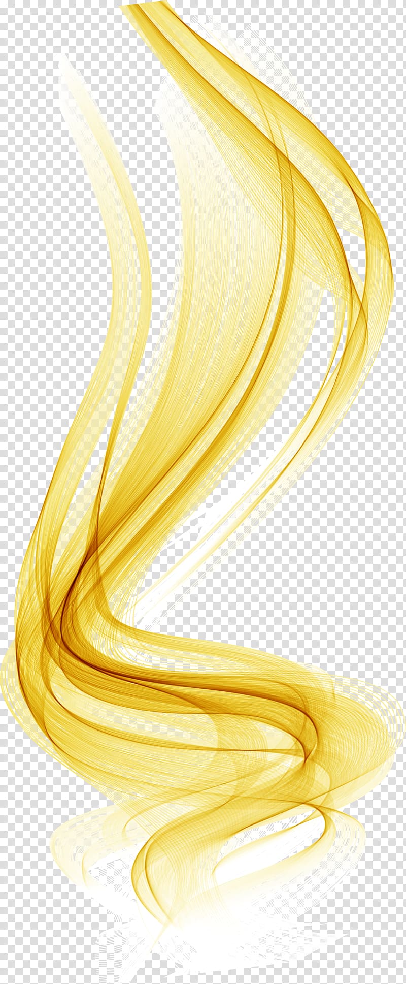 golden flare curve transparent background PNG clipart
