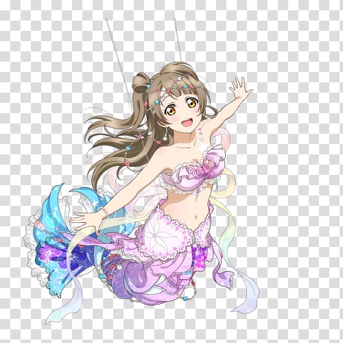Kotori Minami Love Live! School Idol Festival Nico Yazawa Anime Rin Hoshizora, Mermaid transparent background PNG clipart