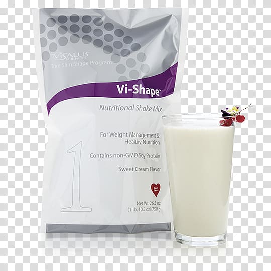 Milkshake ViSalus Smoothie Soy milk Nutrition, health transparent background PNG clipart