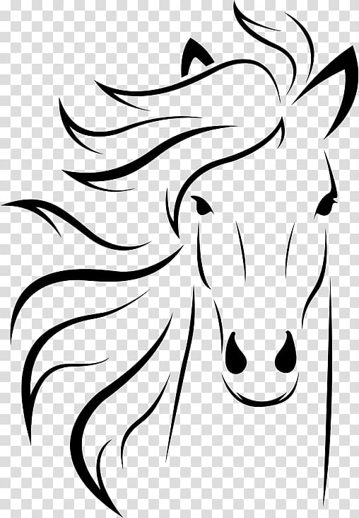 Horse Mare Foal , unicorn face transparent background PNG clipart