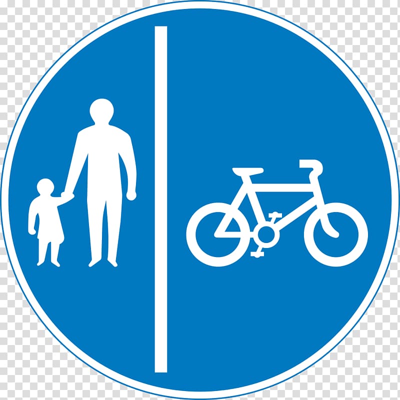 Cycling Bicycle Pedestrian Traffic sign Road, cycling transparent background PNG clipart