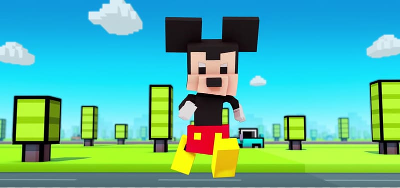 Disney Crossy Road Mickey Mouse Minnie Mouse The Walt Disney Company, Crossy Road transparent background PNG clipart