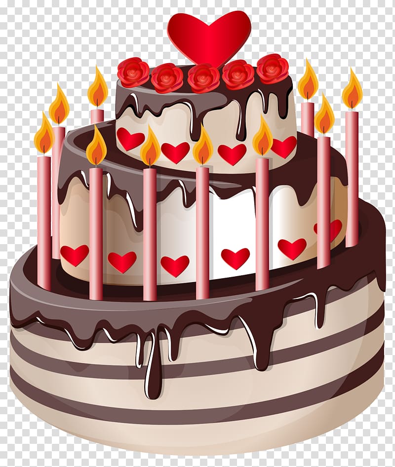 chocolate cake illustration, Birthday Father Wish Happiness Feeling, Birthday Cake transparent background PNG clipart