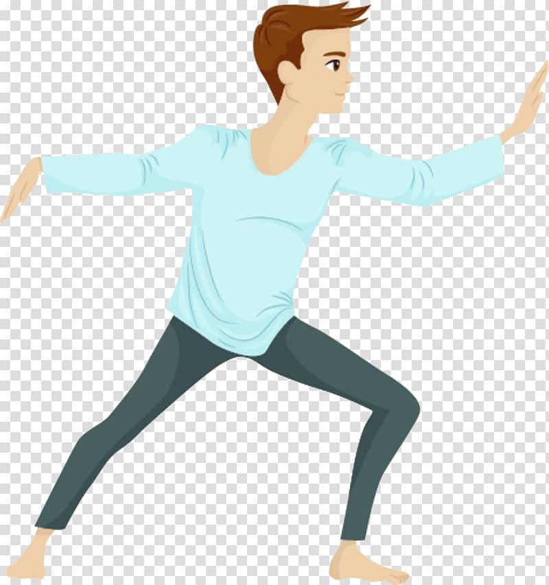 Tai chi Chinese martial arts Illustration, Playing tai chi man transparent background PNG clipart