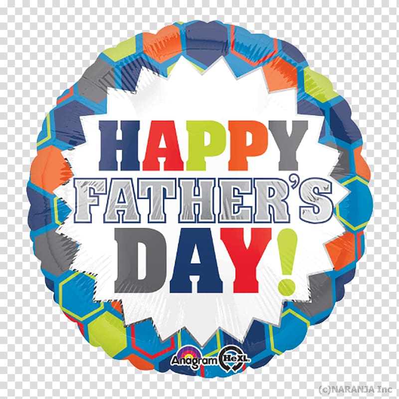 Balloon Graphics Font Product, happy father\'s day transparent background PNG clipart