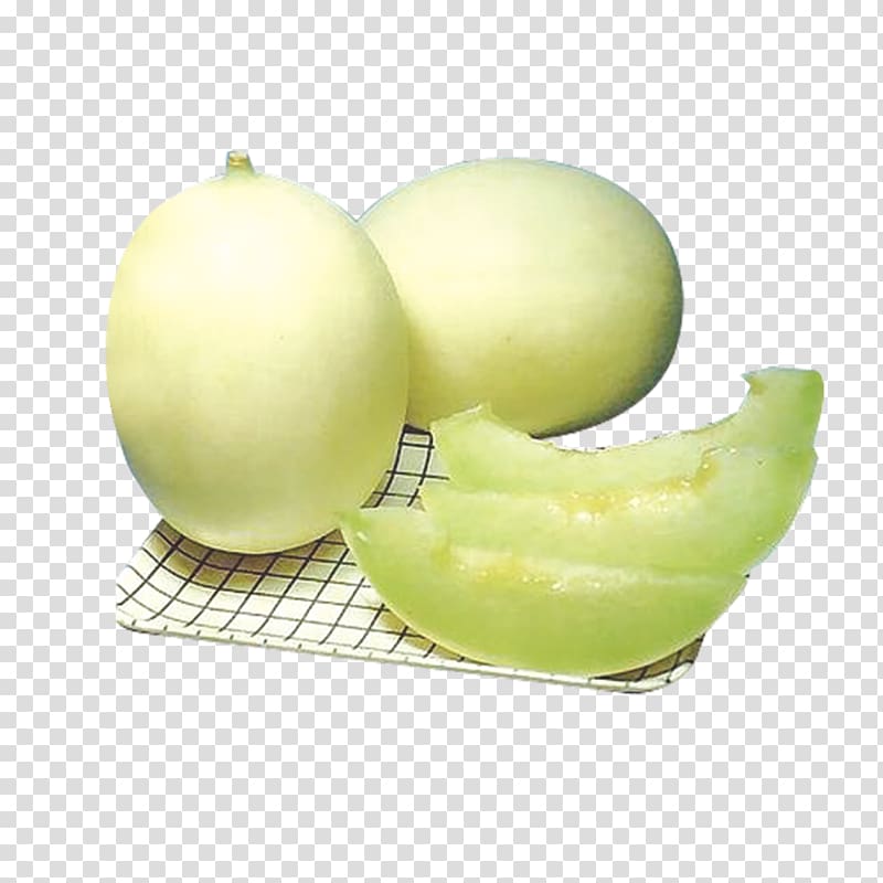 Honeydew Vegetable Fruit, Fresh white melon transparent background PNG clipart
