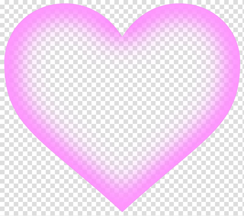 Heart Pink , fondo transparent background PNG clipart