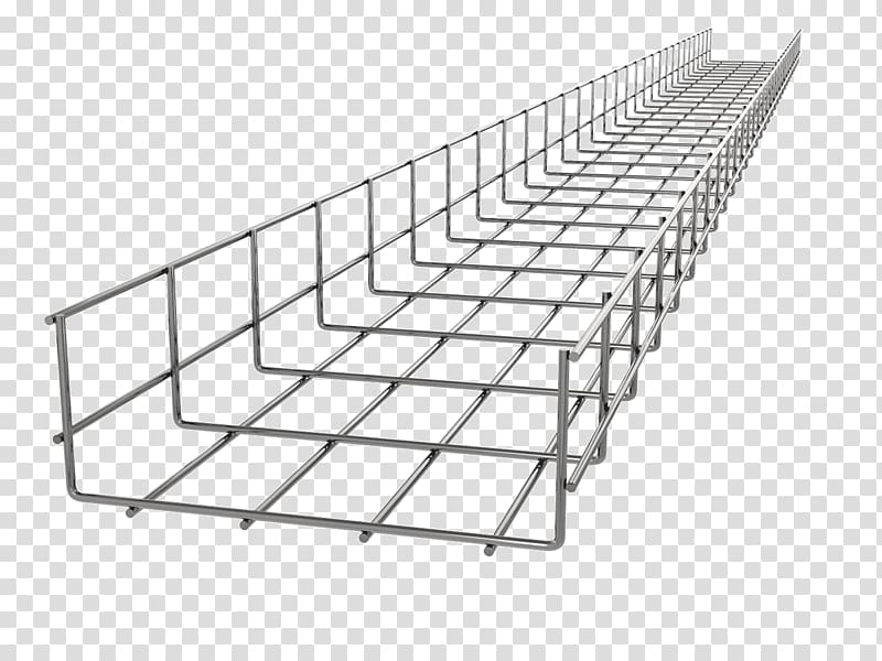 Cable tray Mesh Electrical cable Manufacturing Stainless steel, tray transparent background PNG clipart