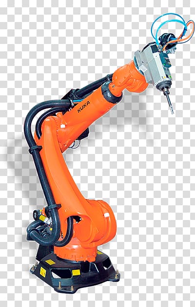 Robotics KUKA Robotic arm Industrial robot, robot transparent background PNG clipart
