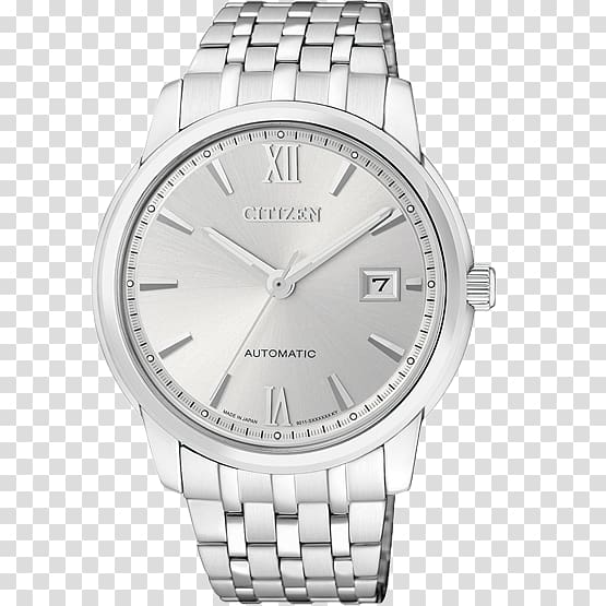 Citizen Watch Amazon.com Citizen Holdings Automatic watch, Citizen Watches Silver watches mechanical male watch transparent background PNG clipart