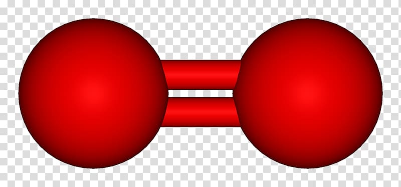 Ball-and-stick model Dioxygen Chemistry Molecule, others transparent background PNG clipart