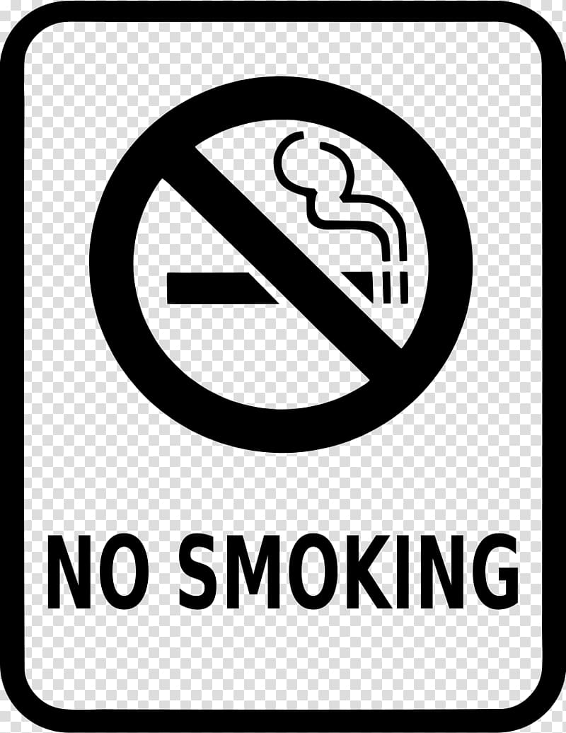 Smoking ban Black and white , no smoking transparent background PNG clipart