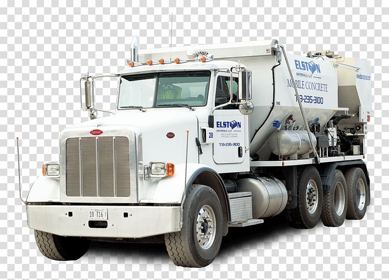 Elston Materials LLC Architectural engineering Masonry Concrete Building Materials, Concrete truck transparent background PNG clipart