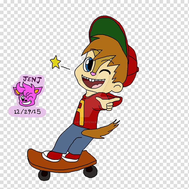 Illustration Mascot , alvinnn!!! and the chipmunks transparent background PNG clipart