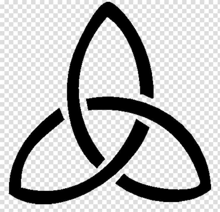 Celtic knot Triquetra Trinity Celts, symbol transparent background PNG clipart