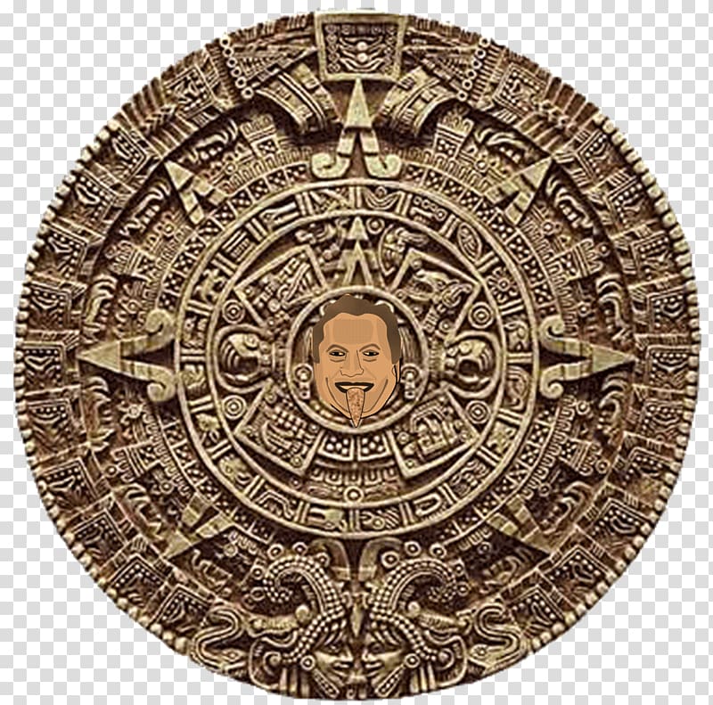 Tenochtitlan Aztec calendar stone Mexico City Symbol, symbol transparent background PNG clipart