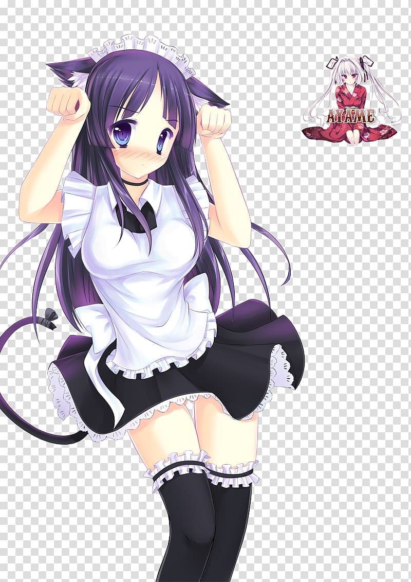 Anime Maid Mangaka Soubrette, windows of the soul transparent background PNG clipart