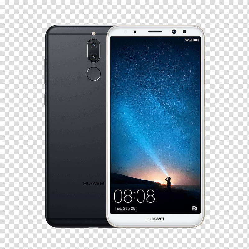 Huawei Mate 9 Telephone 华为 Smartphone, smartphone transparent background PNG clipart