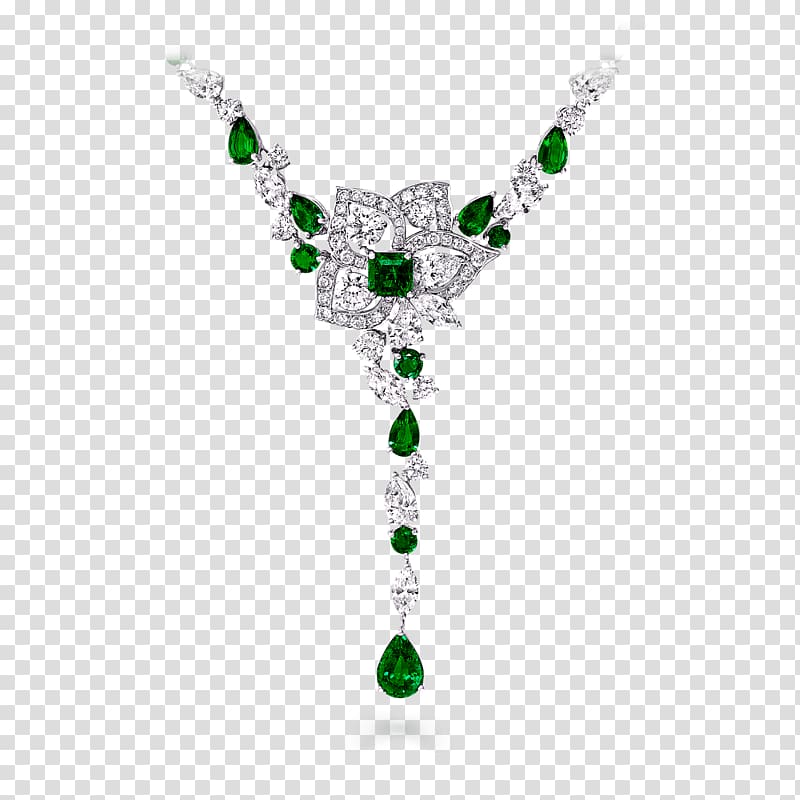 Earring Gemstone Emerald Necklace Jewellery, emerald transparent background PNG clipart