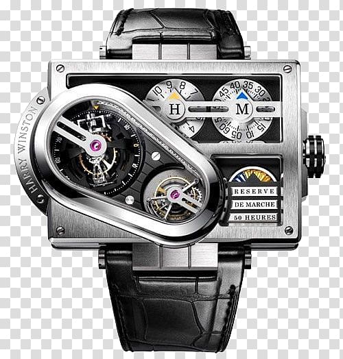 Tourbillon Watch Harry Winston, Inc. Complication Horology, Creative watches transparent background PNG clipart