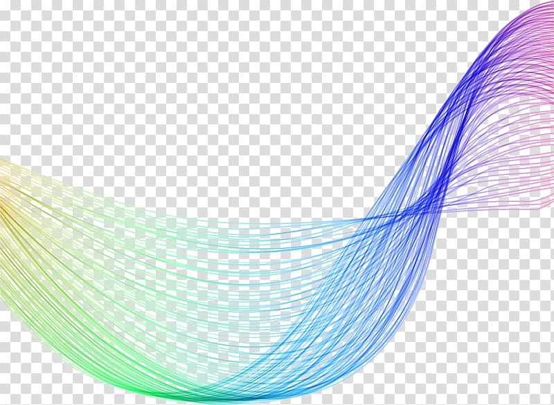 , Gradient color science and technology lines transparent background PNG clipart