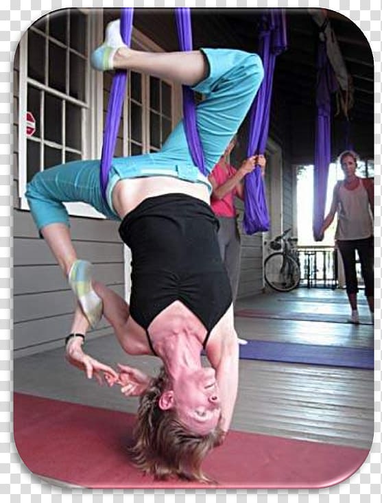 Acrobatics Yoga Hip Shoulder Knee, Antigravity Yoga transparent background PNG clipart