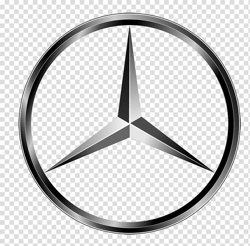 mercedes logo transparent background PNG clipart