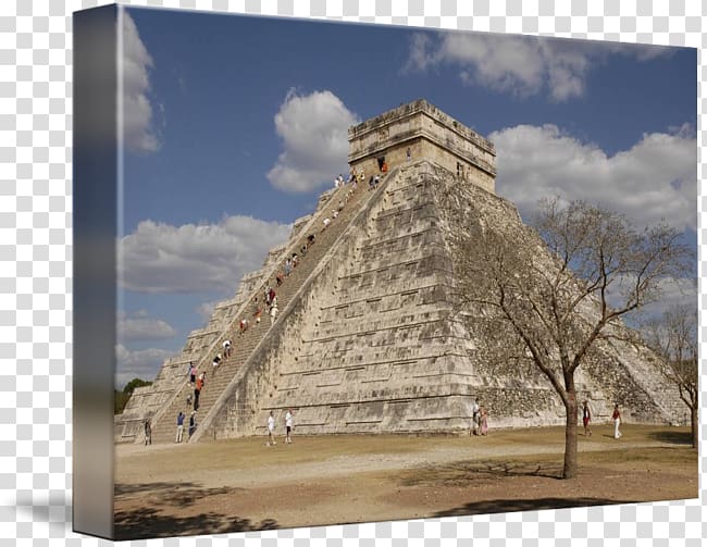 Maya civilization Chichen Itza Pyramid World Heritage Site Culture, el castillo transparent background PNG clipart