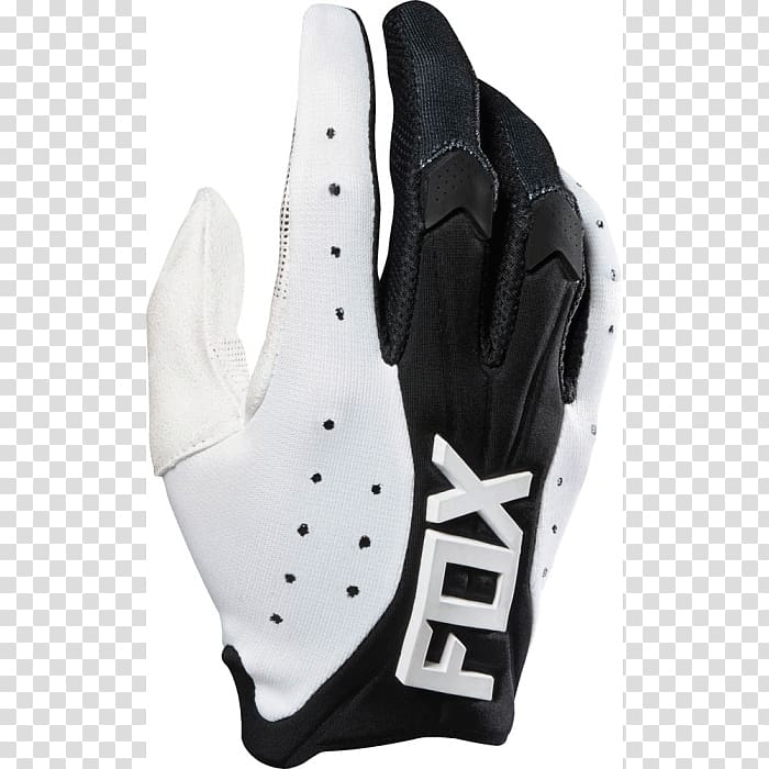 Lacrosse glove Cycling glove Fox Racing Batting glove, motocross transparent background PNG clipart