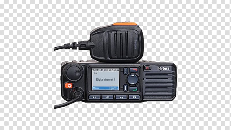 Digital mobile radio Two-way radio Hytera Mobile Phones, radio transparent background PNG clipart