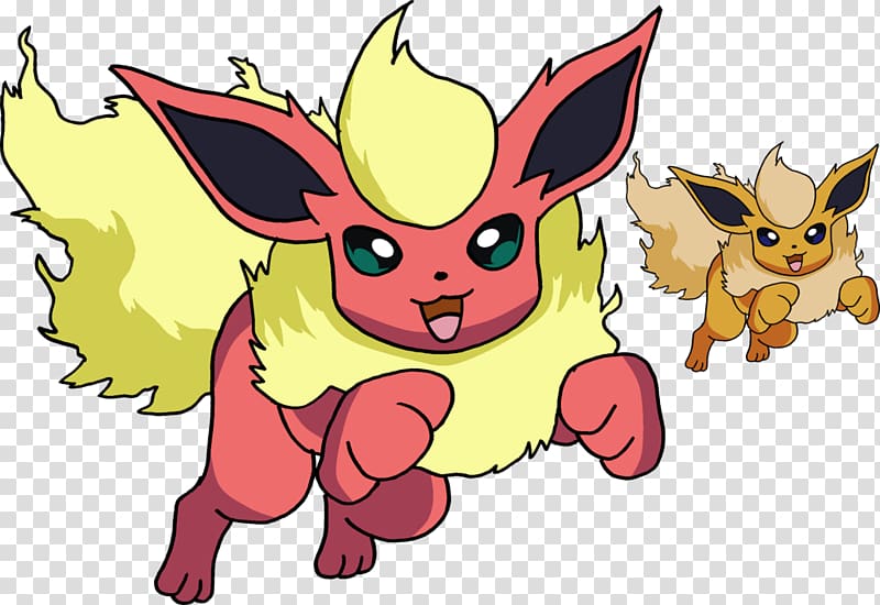 Pokémon HeartGold and SoulSilver Flareon Eevee Espeon, others transparent background PNG clipart