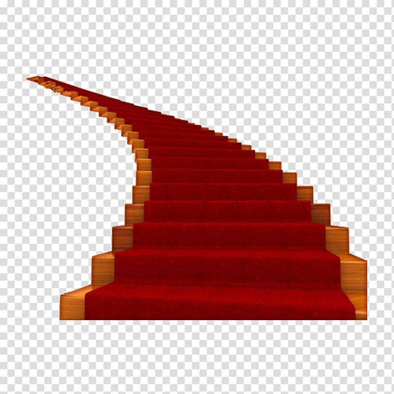 Stairs Csigalxe9pcsu0151 Handrail , Red carpet ladder transparent background PNG clipart