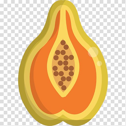 Scalable Graphics Papaya Icon, papaya transparent background PNG clipart