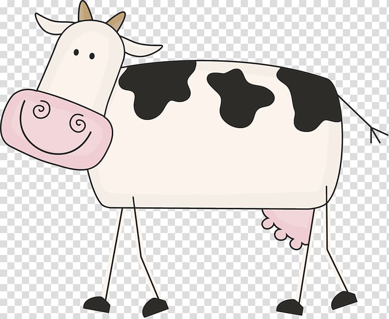 Dairy cattle Cows in the Kitchen Drawing Pen, cow transparent background PNG clipart