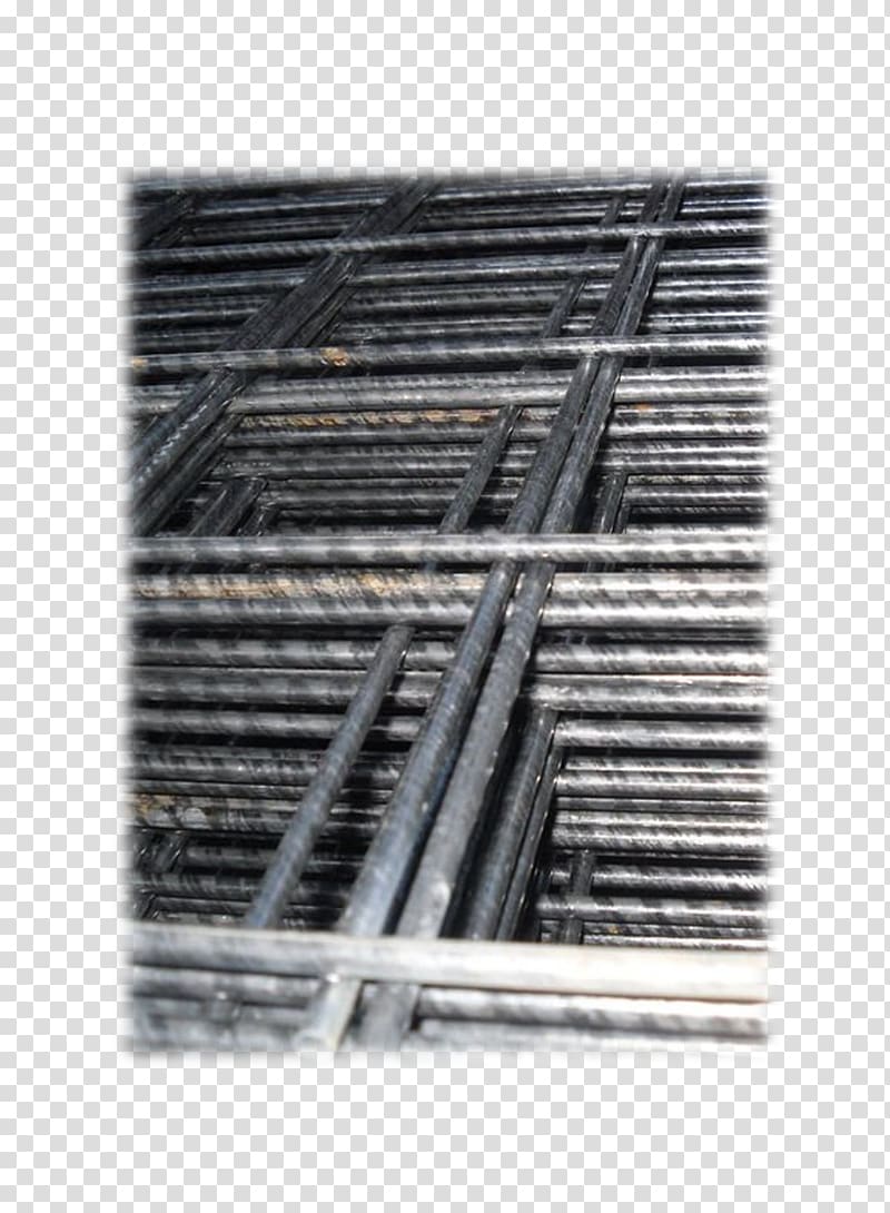 Welded wire mesh Rebar Reinforced concrete Galvanization, metal wire drawing transparent background PNG clipart