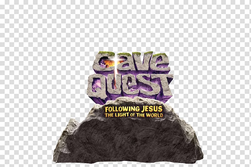 Vacation Bible School Product Purple Logo, Cave Quest transparent background PNG clipart