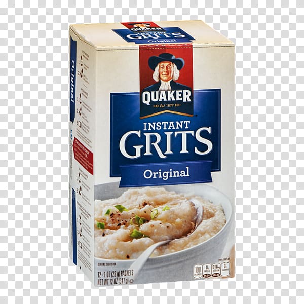 Quaker Instant Grits Butter Flavor Quaker Instant Oatmeal Breakfast cereal, breakfast transparent background PNG clipart