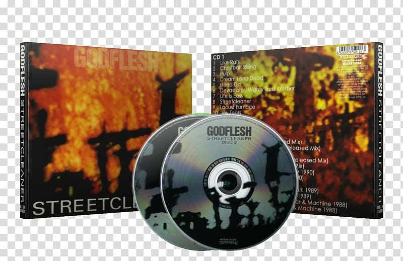 Compact disc Gigant.pl Streetcleaner Limited Edition Godflesh Product, flesh wound transparent background PNG clipart