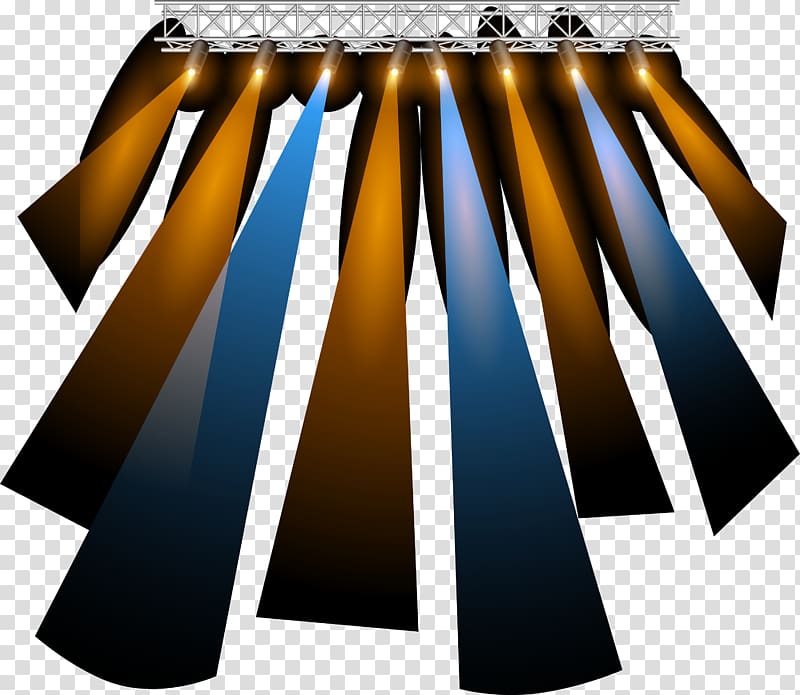 stage lighting effect transparent background PNG clipart