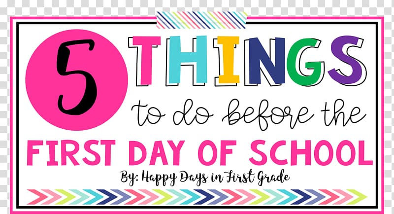 First grade Happy Days School Teacher Fifth grade, school transparent background PNG clipart