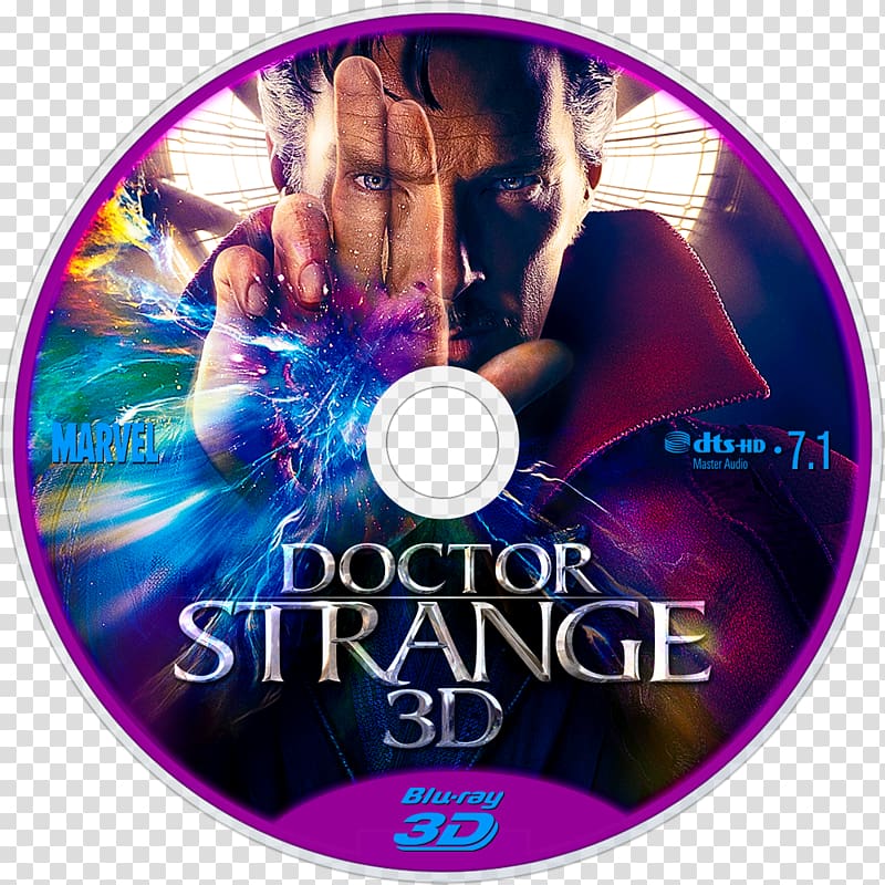 Doctor Strange Blu-ray disc Dormammu 1080p Film, doctor strange transparent background PNG clipart