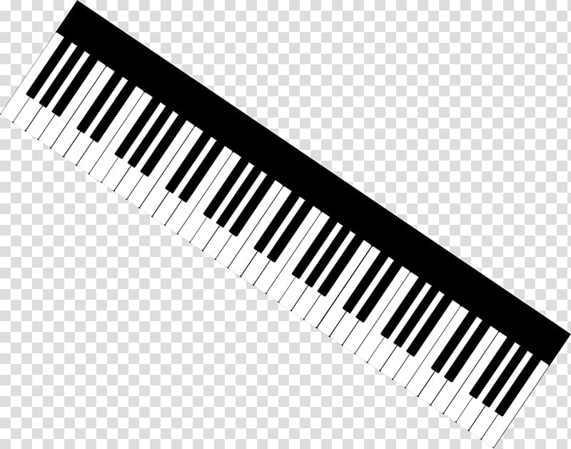 Digital piano Electric piano Musical keyboard Pianet Electronic keyboard, Hand-painted piano transparent background PNG clipart