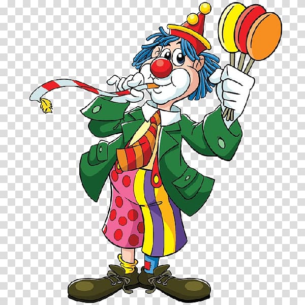 Harlequin Circus clown Circus clown Cartoon, clown transparent background PNG clipart