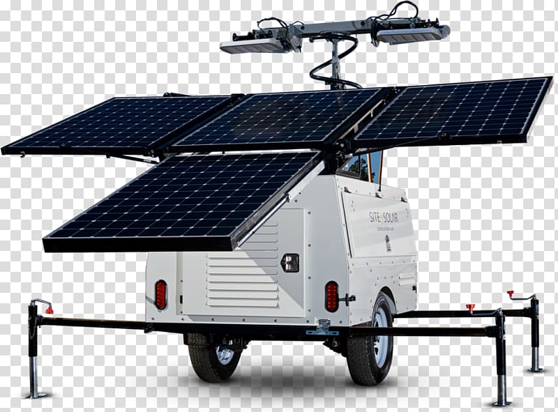 Solar power Solar lamp Electricity generation Energy Solar Panels, solar generator transparent background PNG clipart