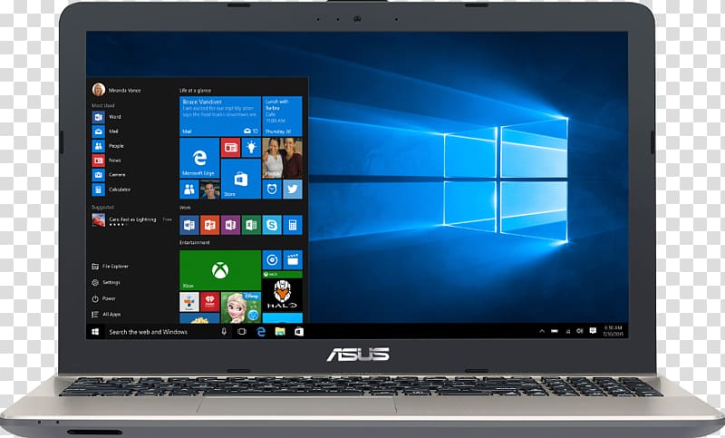 Laptop Dell Vostro Dell Inspiron Windows 10, pentium transparent background PNG clipart